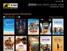 Tablet Screenshot of kiwikinos.ch